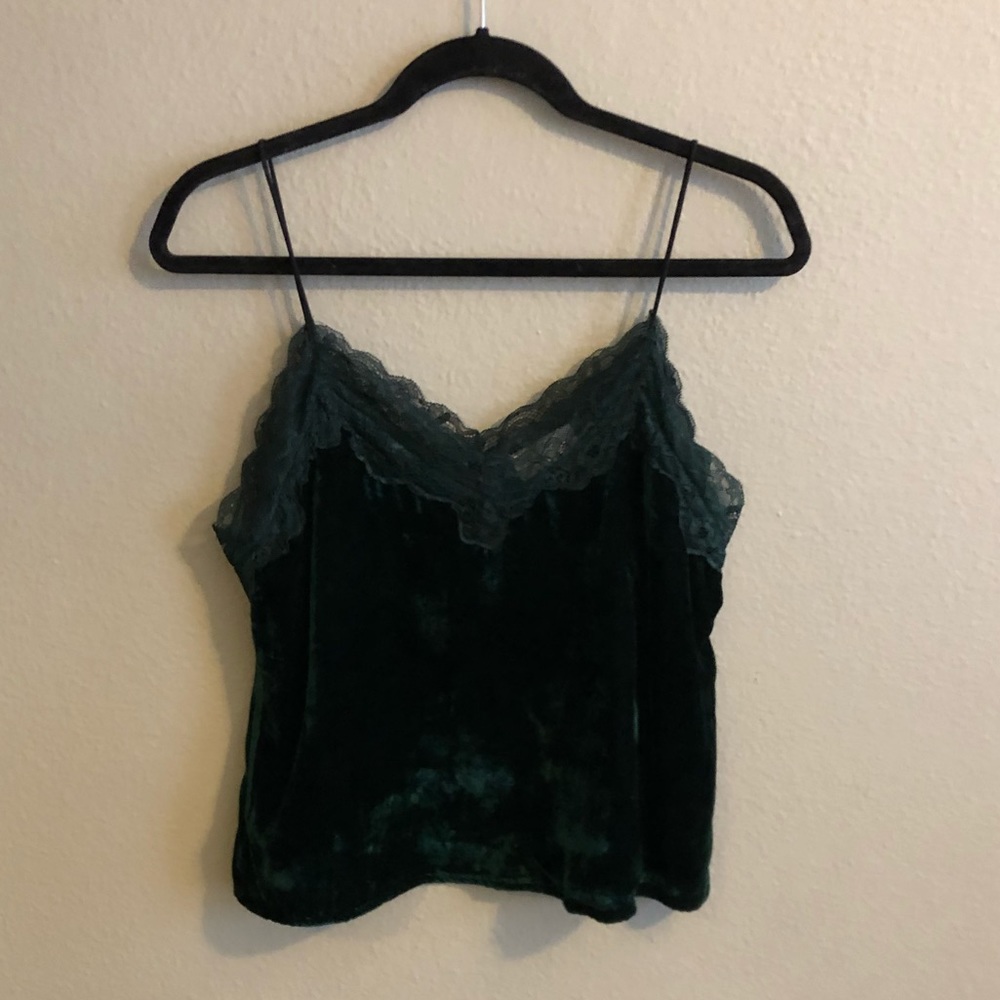 Emerald Velvet Tank
